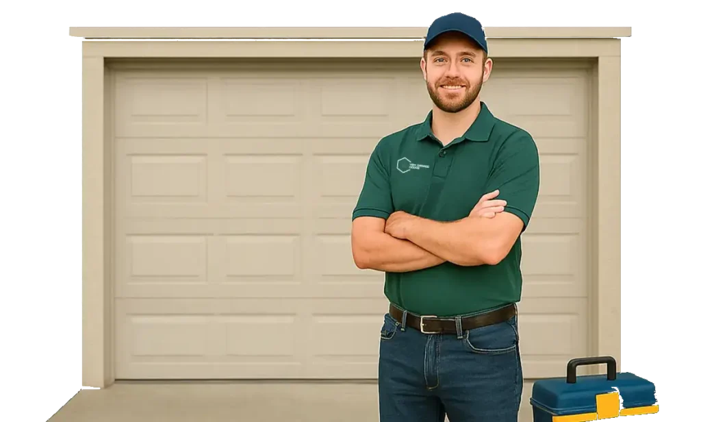 YBM Garage Doors technician